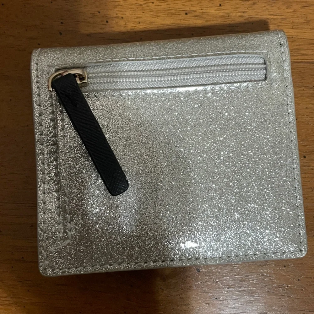 Kate Spade: Silver Glitter Wallet - Picture 7 of 7